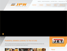 Tablet Screenshot of jpwindustries.com